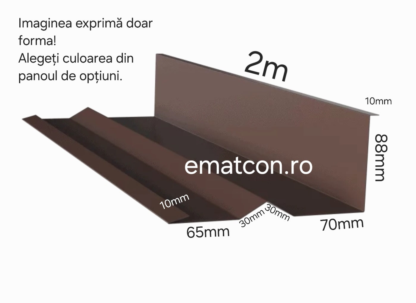 BORDURA SPECIALA CALCAN-2m 0,50mm MAT-Wetterbest