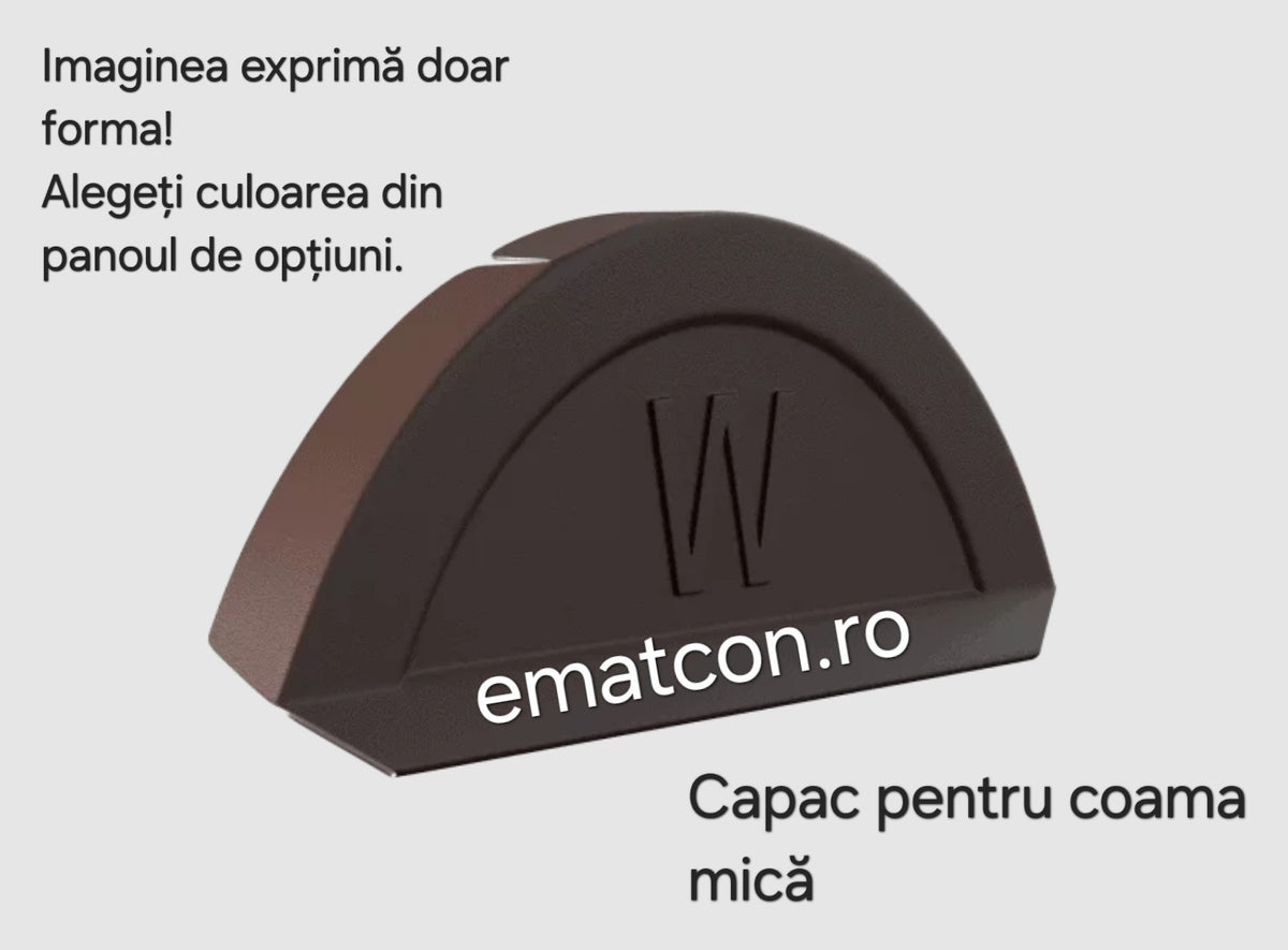 CAPAC COAMĂ SEMIROTUNDĂ MICĂ 0,50mm MAT-Wetterbest