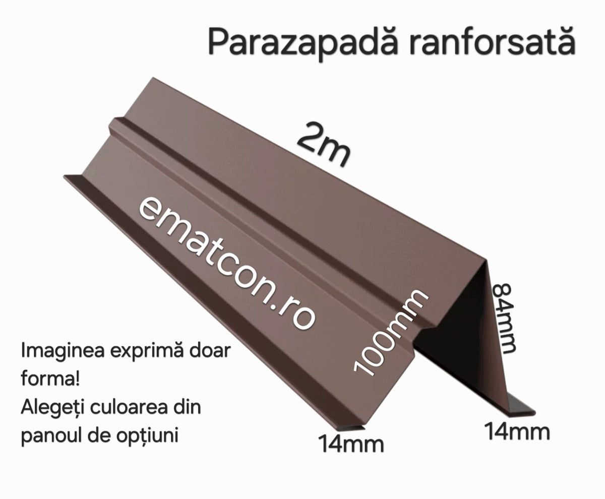 PARAZAPADA RANFORSATA-2m 0,40mm MAT-Wetterbest