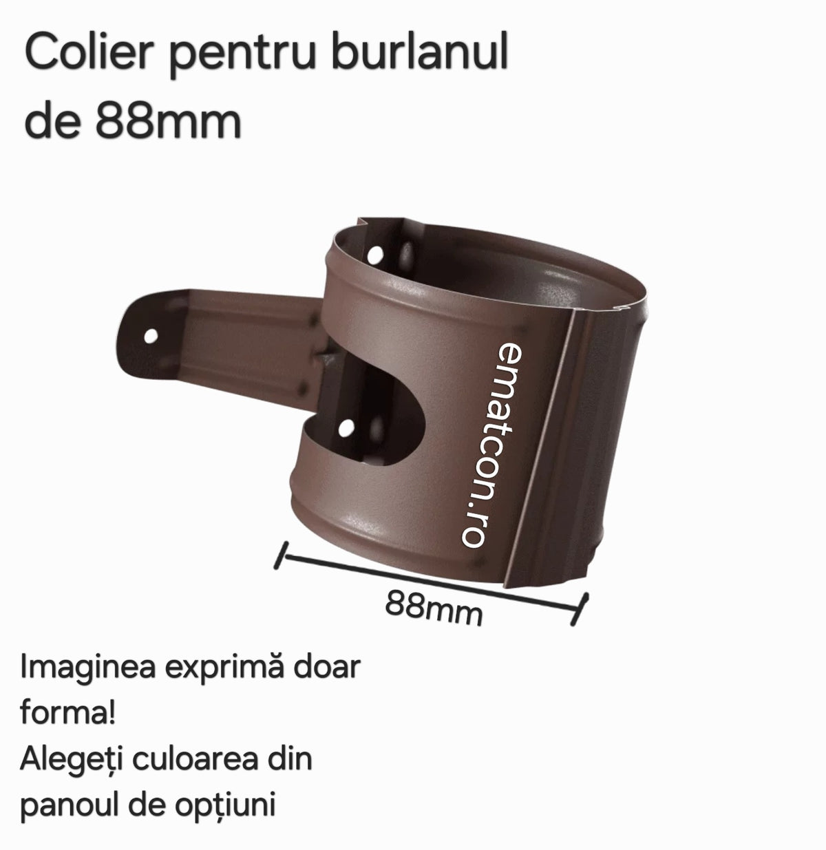 COLIER BURLAN 88mm-Wetterbest