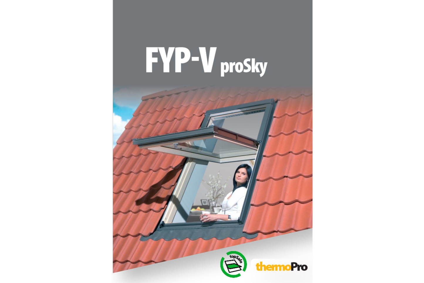 FEREASTRA CU ARTICULARE SUPRAMEDIANA FYP-V proSky FAKRO