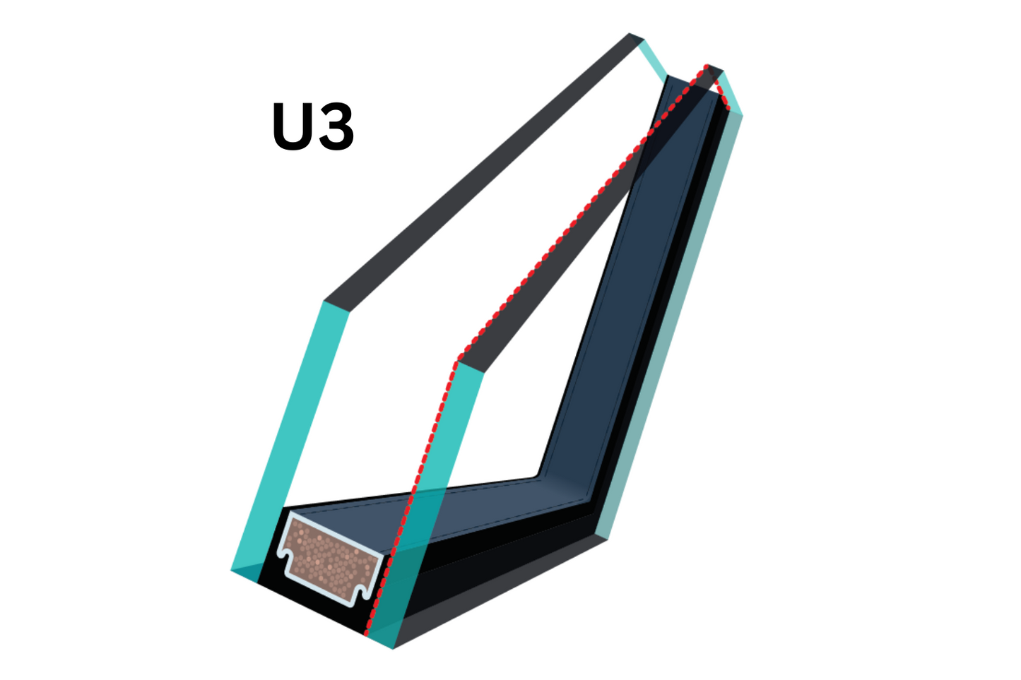 FEREASTRA CU ARTICULARE SUPRAMEDIANA FDY-V Duet proSky FAKRO