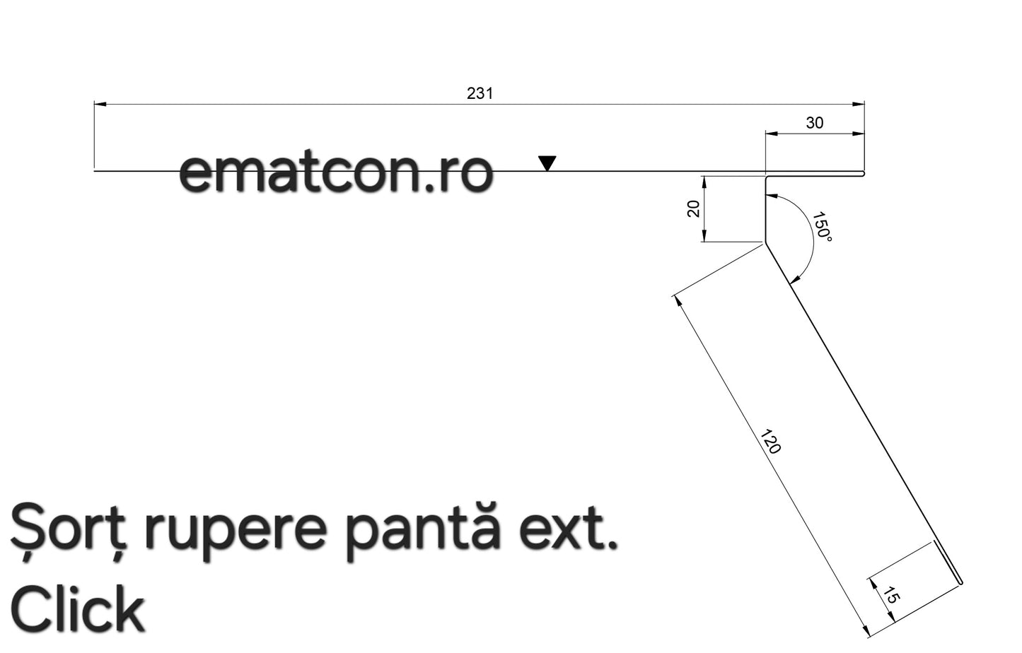 SORT RUPERE PANTA CONVEXA CLICK -2m 0,50mm LUCIOS-Wetterbest