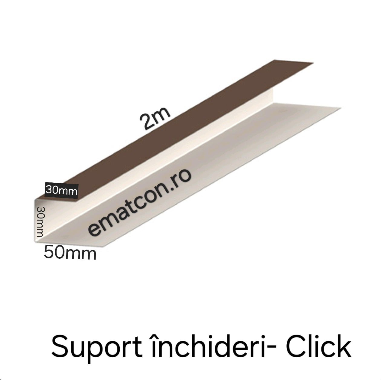 SUPORT INCHIDERI CLICK -2m 0,50mm LUCIOS-Wetterbest