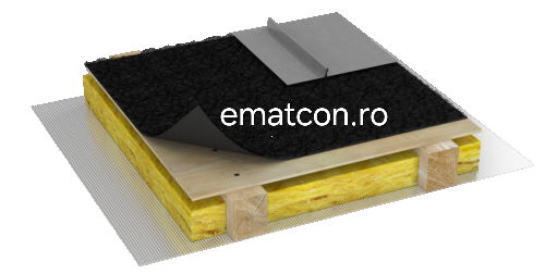 MEMBRANA DE DIFUZIE SI COVOR DE VENTILATIE METALLIC PENTRU TABLA FALT-37,50mp