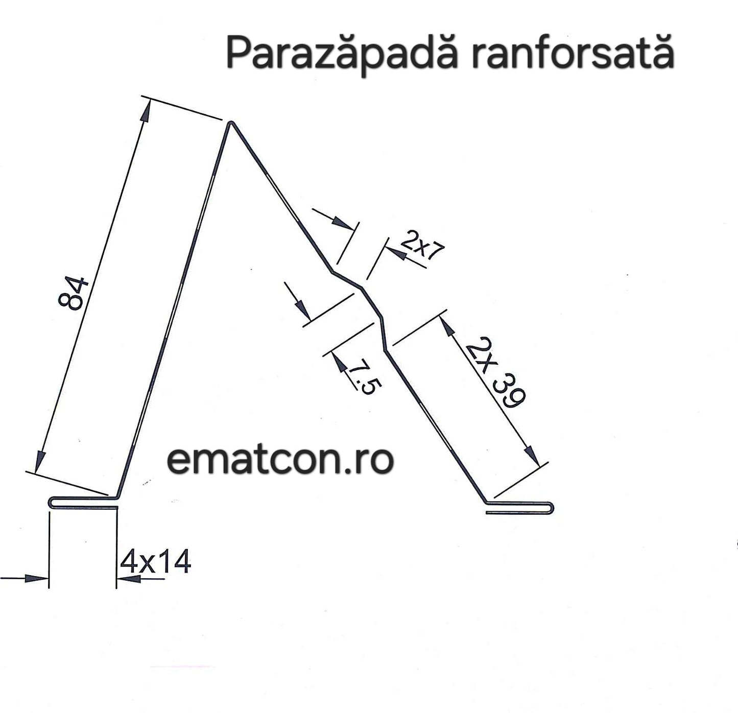 PARAZAPADA RANFORSATA-2m SUPREM-Wetterbest