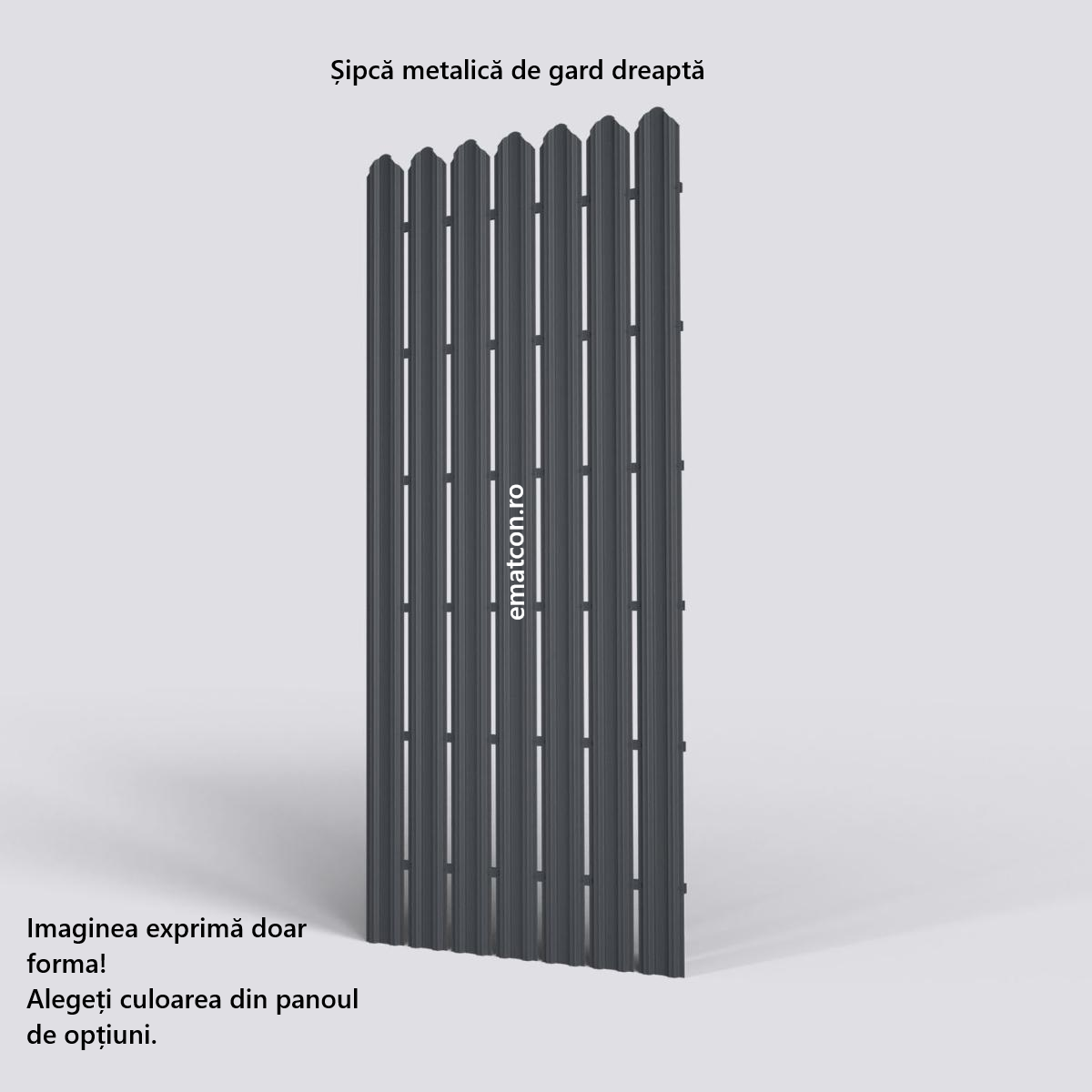 SIPCA METALICA DE GARD DREAPTA