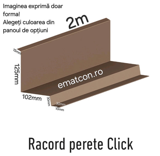 RACORD PERETE CLICK -2m SUPREM-Wetterbest