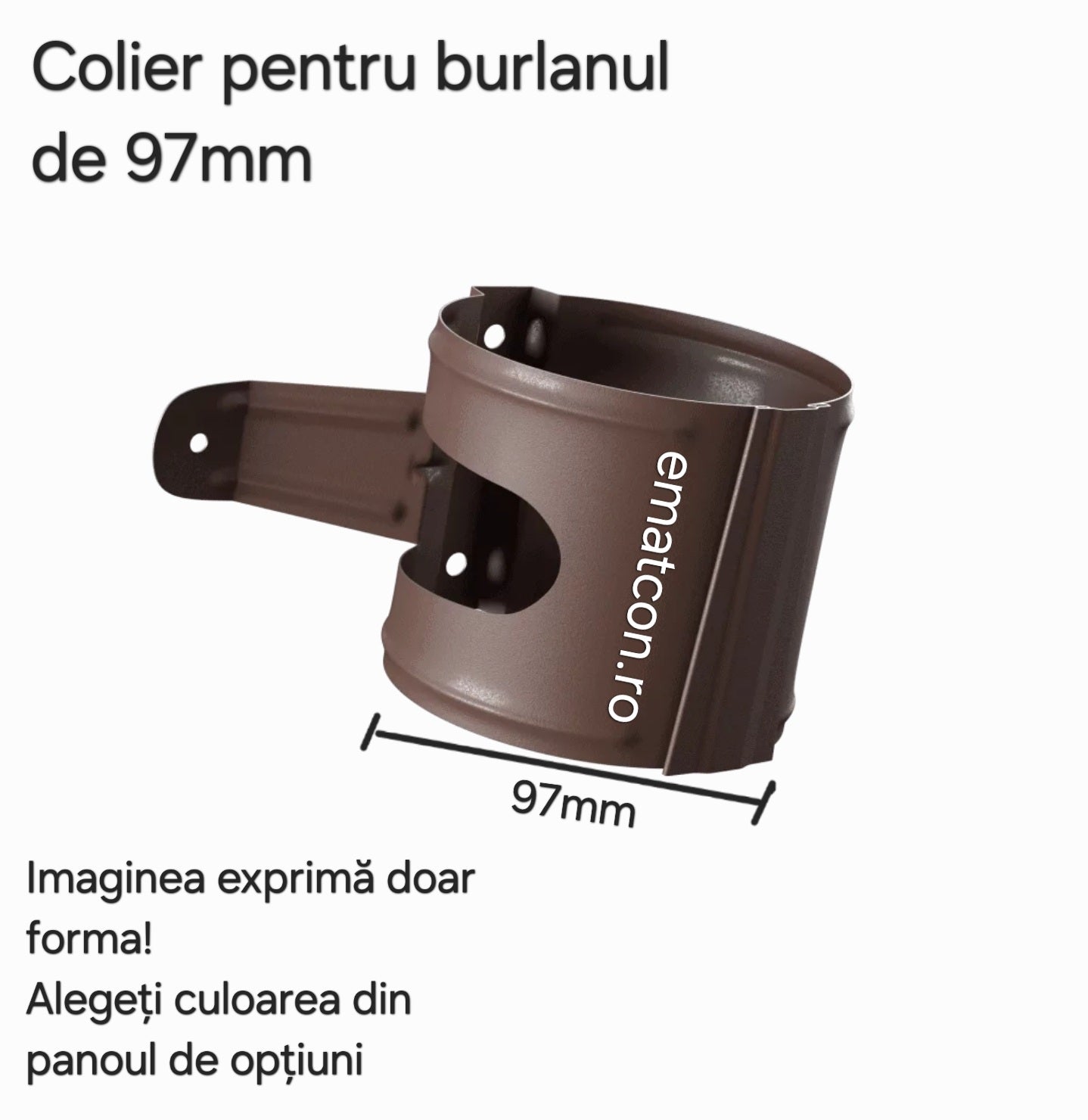 COLIER BURLAN 97mm-Wetterbest