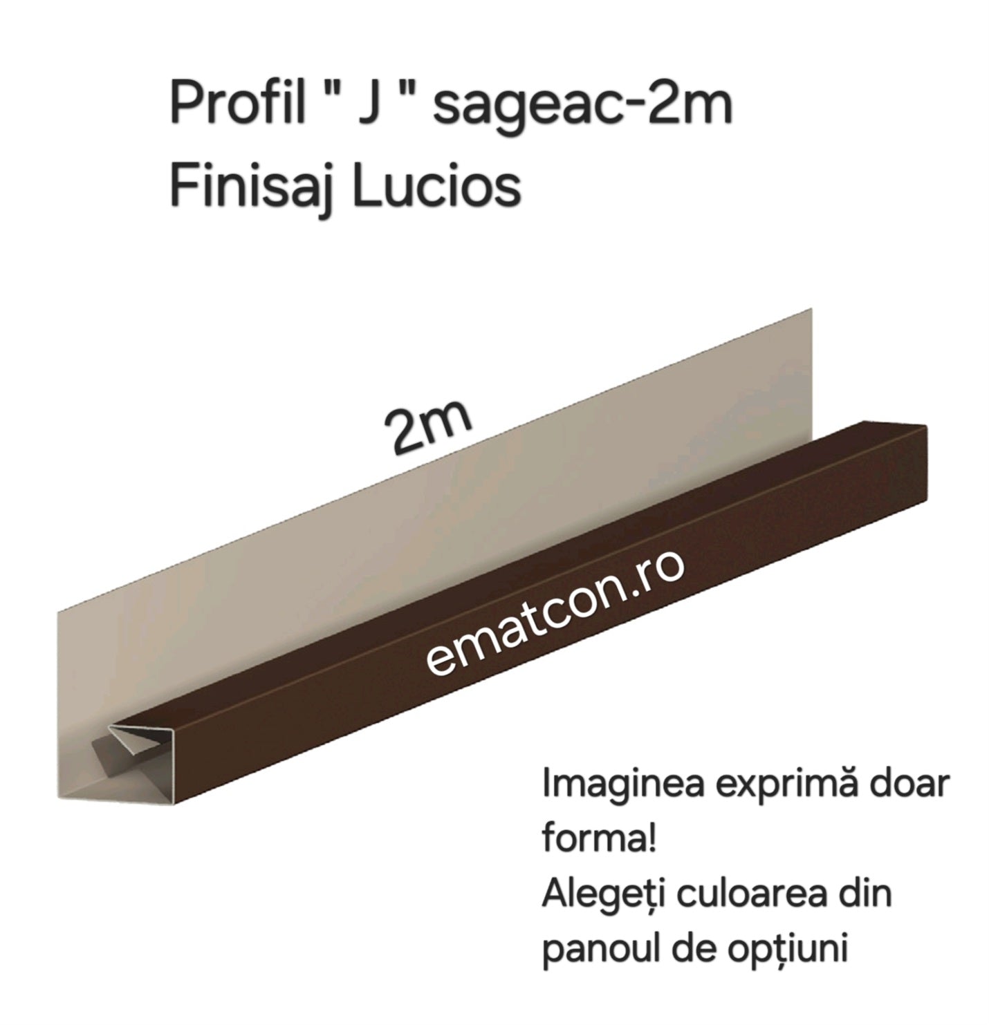 PROFIL J 2m- FINISAJ LUCIOS