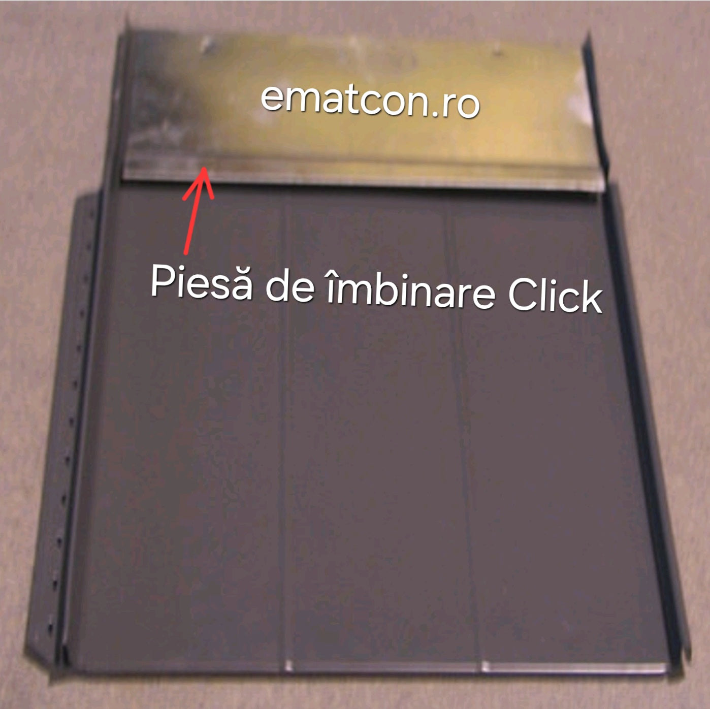 PIESA DE IMBINARE CLICK -0,46m 0,50mm LUCIOS-Wetterbest