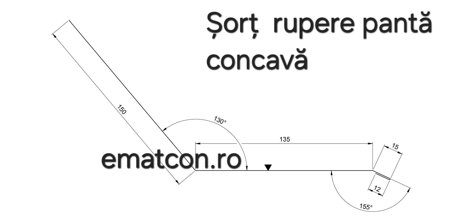 SORT RUPERE PANTA CONCAVA CLICK -2m 0,50mm LUCIOS-Wetterbest
